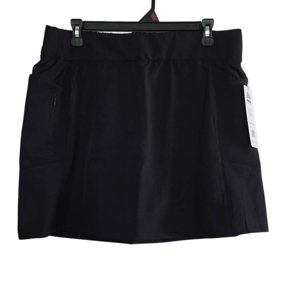 RBX Women's Size Large Black Athletic Skort with Shorts
